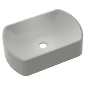 Umywalki - Axis Umywalka MAUN 45 nablatowa granitowa szara - miniaturka - grafika 1