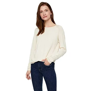 Vero Moda Damska bluzka Vmnellie Glory Ls Noos sweter sweter, Szary (brzoza brzoza), M - Bluzki damskie - miniaturka - grafika 1