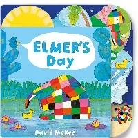 David McKee Elmers Day Board book) - Obcojęzyczne książki dla dzieci i młodzieży - miniaturka - grafika 1