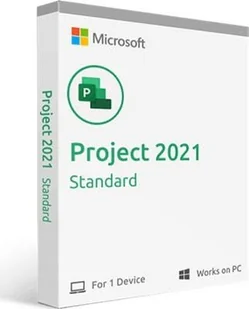 Program Microsoft Project Standard 2021 076-05905 - Programy biurowe - miniaturka - grafika 1