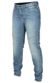Odzież motocyklowa - Spodnie Motocyklowe Klim Betty Tapered Stretch Denim Damskie Lodowy niebieski4 - miniaturka - grafika 1