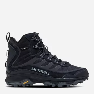 Buty trekkingowe męskie - Męskie buty trekkingowe z membraną Merrell Moab Speed ​​​​Thermo Mid WTPF M J066911 43 27 cm Black (194917549544) - grafika 1