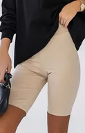 Spodnie damskie - Beżowe klasyczne kolarki damskie Leone T24, Kolor beżowy, Rozmiar M/L, Ivon - Intymna - miniaturka - grafika 1