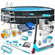 Baseny ogrodowe - Basen ogrodowy, stelażowy, Intex, + hulajnoga, 549x132 cm - miniaturka - grafika 1