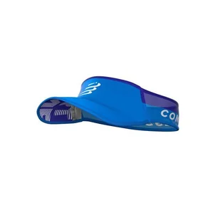 COMPRESSPORT Daszek biegowy ULTRALIGHT VISOR V2 niebieski - Czapki i chusty sportowe damskie - miniaturka - grafika 7