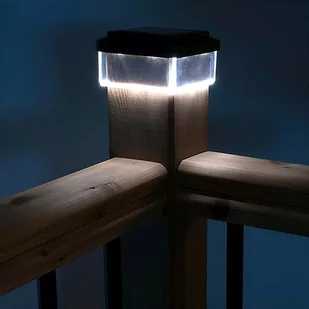 GreenBlue Lampa solarna na słupek 100x100 GB128 - Żarówki LED - miniaturka - grafika 8