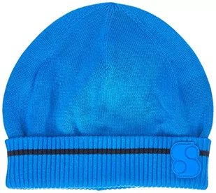s.Oliver Czapka Junior Boy's Cap, niebieska, 47 - Czapki dla dzieci - miniaturka - grafika 1