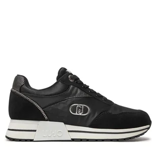 Sneakersy Liu Jo Johanna 02 BF4025 PX522 Czarny - Sneakersy damskie - miniaturka - grafika 1