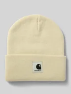 Czapki męskie - Czapka beanie z naszywką z logo model ‘Ashley’ - miniaturka - grafika 1