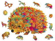 Puzzle - Puzzle Drewniane Premium 3D Układanka Dla Dorosłych Jeż L Zwierzęta Adawoo - Idealne Na Prezent Na Święta, Urodziny, Imieniny, Walentynki - miniaturka - grafika 1