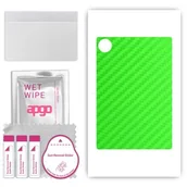 Akcesoria do tabletów i e-booków - folia naklejka skórka strukturalna na TYŁ do Huawei MatePad Pro 13.2 - Carbon Zielony - apgo SKINS - miniaturka - grafika 1