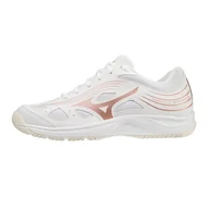 Piłka ręczna - Buty do piłki ręcznej dziecięce Mizuno Stealth Star C białe X1GC2107K36 38 eu - miniaturka - grafika 1