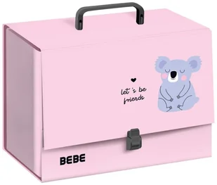BEBE Friends Teczka z rączką C4 10cm Bebe Kids Pastel - Teczki i skoroszyty - miniaturka - grafika 1