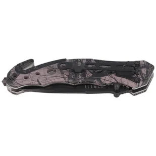 Nóż składany ratowniczy Herbertz CJH Camo Optics Aluminium, Black Blade (44068 - 218111) - Noże - miniaturka - grafika 6