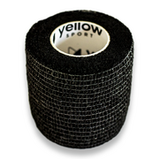Apteczki i materiały opatrunkowe - yellowBAND Bandaż Kohezyjny 5cm x 4,5m Czarny - miniaturka - grafika 1
