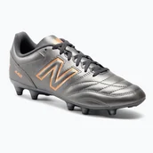 Piłka nożna - Buty piłkarskie męskie New Balance 442 v2 Academy FG silver - miniaturka - grafika 1