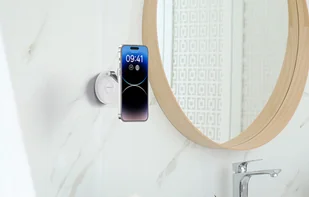 Magnetyczny uchwyt na telefon Baseus MagPro samoprzylepny (biały) - Uchwyty samochodowe do telefonów - miniaturka - grafika 10