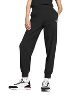 Spodnie damskie - PUMA Damskie spodnie z wysokim stanem Cl spodnie z dzianiny - miniaturka - grafika 1