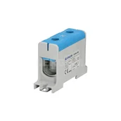 Kostki, złączki, wtyczki - Złączka 1-torowa do przewodów 150mm2, niebieski ZJUN-150/BL - miniaturka - grafika 1