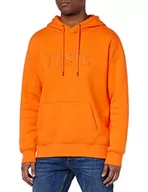 Swetry męskie - Teddy Smith S- Alix M Bluza Sweter Męski, Tangerine, XS - miniaturka - grafika 1