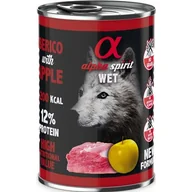 Mokra karma dla psów - ALPHA SPIRIT WIEPRZOWINA Z JABŁKIEM 400g - miniaturka - grafika 1