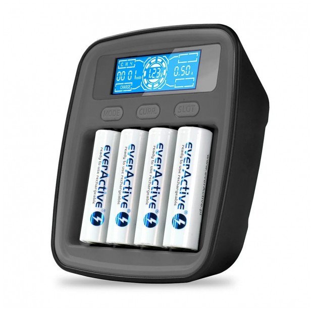 everactive Ładowarka akumulatorowa Ni-MH USB-C NC1000MV2