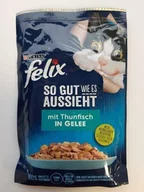 Mokra karma dla kotów - Felix FELIX DE 85g sasz.SO GUT TUŃCZYK /24 - miniaturka - grafika 1