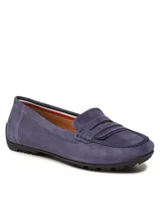Geox Mokasyny D Kosmopolis + Grip D35RCA00021C4002 Niebieski - Mokasyny damskie - miniaturka - grafika 1