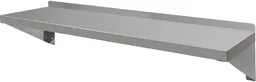PÓŁKA WISZĄCA Z RANTEM I HACZYKAMI POJEDYNCZA 1500X300X180MM - Szafy i regały magazynowe - miniaturka - grafika 1