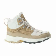 Buty trekkingowe damskie - Damskie buty trekkingowe Jack Wolfskin CYROX TEXAPORE MID W sea shell - 36 - miniaturka - grafika 1