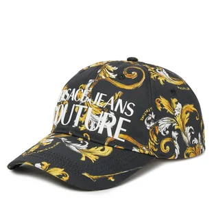 Czapka z daszkiem Versace Jeans Couture 78VAZK10 Czarny - Czapki damskie - miniaturka - grafika 1