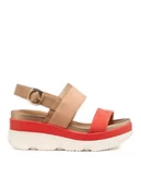 Sandały damskie - Geox Sandały D Gardenia D65HBA 021BC C8185 Kolorowy - miniaturka - grafika 1