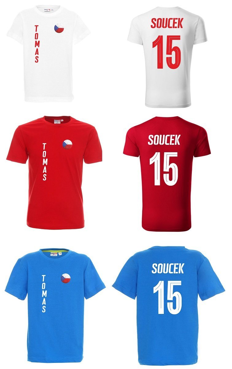 Koszulka CZECHY TOMAS SOUCEK 15 JR
