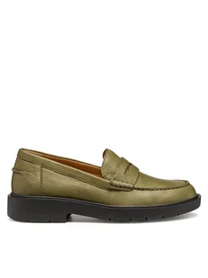 Geox Mokasyny D Spherica Ec1 D25QRA 00085 C3704 Zielony - Mokasyny damskie - miniaturka - grafika 1