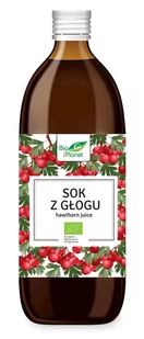 Bio Planet Sok z Głogu BIO 500ml - - Zdrowa żywność - miniaturka - grafika 1