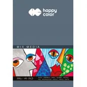 Podobrazia, bloki, papiery - Happy Color blok malarski, format A5, Mix media - miniaturka - grafika 1