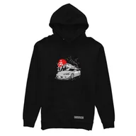 Odzież do sportów motorowych - Czarna bluza z kapturem Honda Civic EG6 Pandem-XS - miniaturka - grafika 1