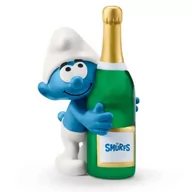 Figurki dla dzieci - Schleich Smerfy Figurka Smerf z butelką 20821 - miniaturka - grafika 1