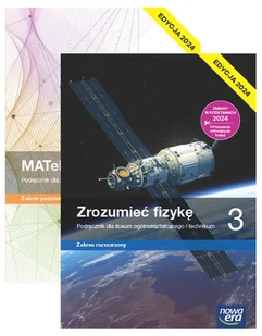 Pakiet podręczników MATeMAtyka, Zrozumieć fizykę. Zakres rozszerzony. Liceum i technikum. Klasa 3. Edycja 2024 - Dorota Ponczek, Grzegorz - Podręczniki dla liceum - miniaturka - grafika 1