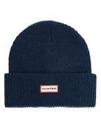 Czapki męskie - Hunter Czapka HTR-M3-002-AW24 Granatowy - miniaturka - grafika 1