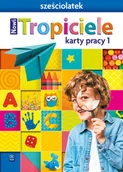 Podręczniki dla liceum - Nowi Tropiciele Sześciolatek.Karty pracy cz.1 WSIP Nowa - miniaturka - grafika 1