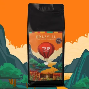 Kawa ziarnista Trip Coffee Brazylia DARK 1kg - Kawa - miniaturka - grafika 1