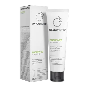 Oxygenetic Energyze Vitamin C, regeneracyjne serum do twarzy na noc, 50 ml - Serum do twarzy - miniaturka - grafika 1