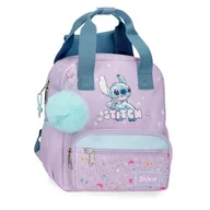 Plecaki szkolne i tornistry - Disney Joumma Lovely Stitch Plecak szkolny z możliwością dostosowania do wózka Fioletowy 23 x 28 x 10 cm Poliester 6,44 L - miniaturka - grafika 1