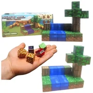 Klocki - KLOCKI MAGNETYCZNE KONSTRUKCYJNE MINECRAFT MOCNE ZESTAW 27 el. Dla Dzieci - miniaturka - grafika 1