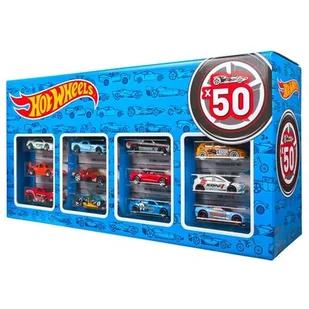 Mattel Autka 50-PAK autek Mattel CGN22 - Samochody i pojazdy dla dzieci - miniaturka - grafika 1