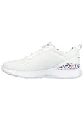 Sneakersy damskie - Skechers Damskie 149756 WMLT Sneakersy, biała siatka/wielokolorowe wykończenie, 3,5 UK, Wielokolorowe wykończenie z białej siatki, 36.5 EU - miniaturka - grafika 1