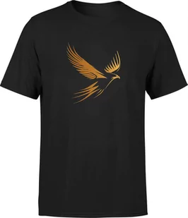 Koszulka męska Złoty Orzeł w locie elegancki T-shirt męski - Koszulki męskie - miniaturka - grafika 1