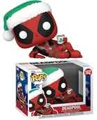 Figurki dla dzieci - funko pop! holiday '24 marvel 1442 - deadpool - miniaturka - grafika 1