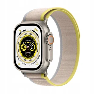 Apple Watch Ultra GPS + Cellular 49mm Tytan Beżowo-żółty - Smartwatch - miniaturka - grafika 1